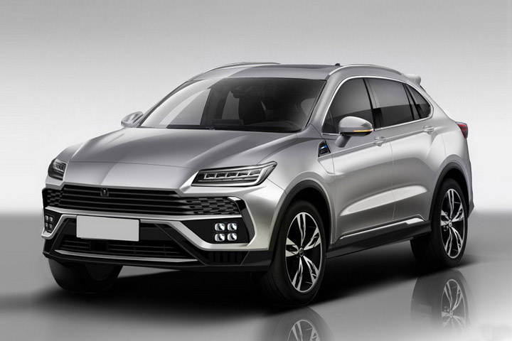 定位全新轿跑SUV 北汽幻速C60实车谍照曝光