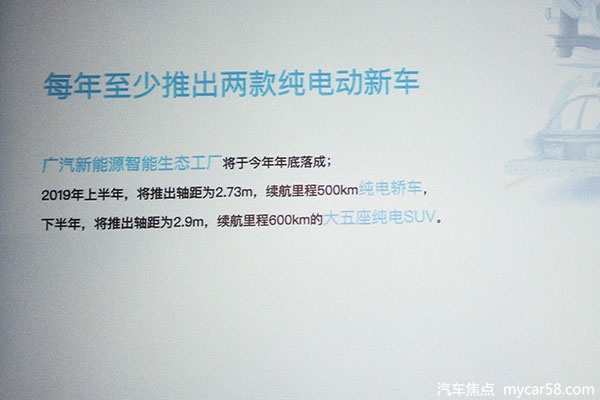 一款电动轿车，一款电动SUV，广汽新能源部分新车规划