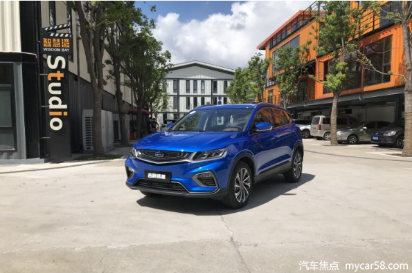 新架构下的首款SUV，吉利缤越正式亮相