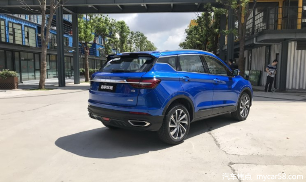 新架构下的首款SUV，吉利缤越正式亮相