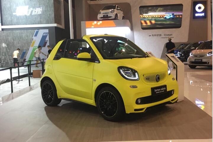 2018成都车展探馆：smart fortwo cabrio