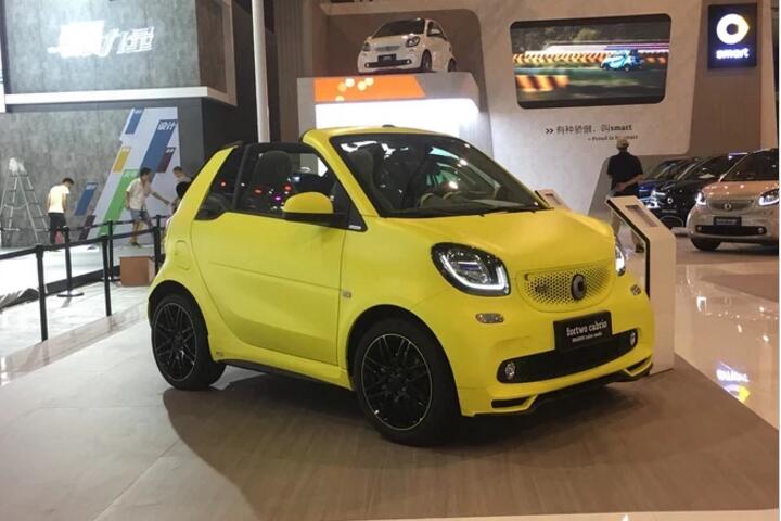 2018成都车展探馆：smart fortwo cabrio