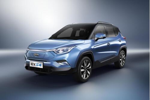 江淮iEVS4官图发布 将于1月28日开启预订