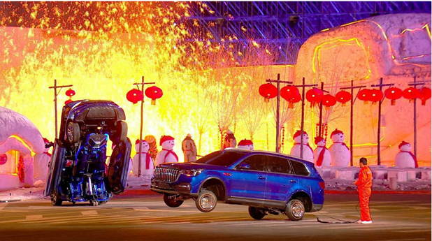  中国一汽红旗品牌夺目亮相猪年春晚 “精彩七分钟”引发热议