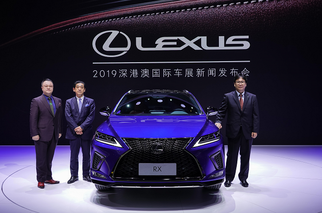中大型豪华SUV新雷克萨斯RX及RX 450hL加长版 于2019深港澳国际车展全球首展