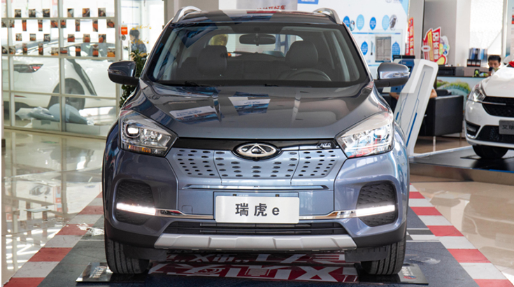 奇瑞新能源 瑞虎e即将上市,升降式换挡旋钮惹人眼球