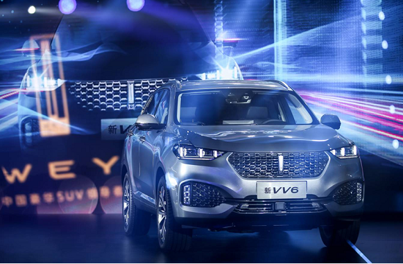 售价14.8至17.5万元 2020款WEY VV6以领先智能安全科技越级登场