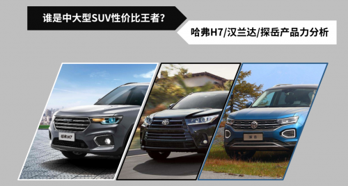 ​谁是中大型SUV性价比王者？
