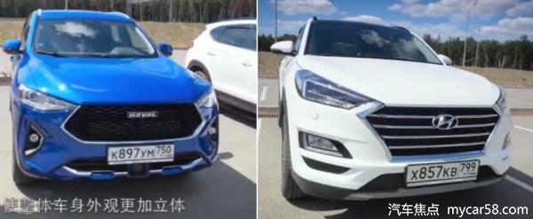 俄罗斯权威媒体评测：哈弗F7 PK 现代途胜 结果没想到吧？