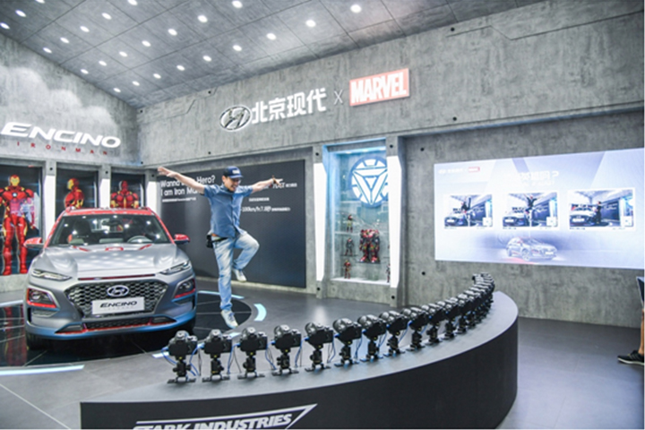玩氢耍酷 北京现代全明星科技阵容领潮成都车展