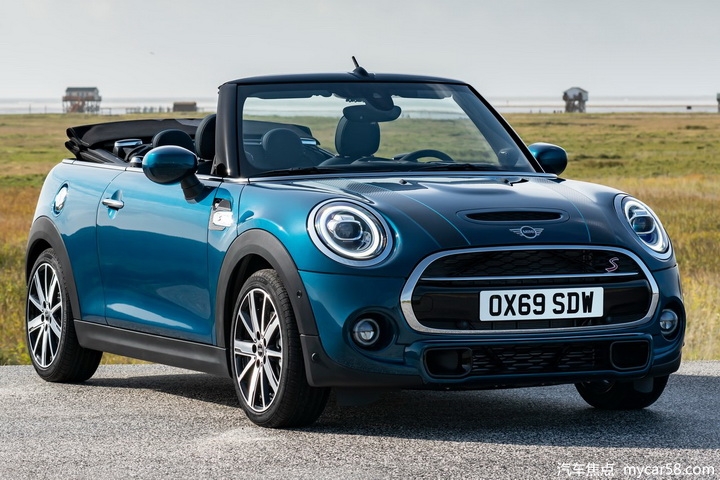 MINI CONVERTIBLE SIDEWALK官图发布，全新专属设计元素，将于2020年3月正式发售
