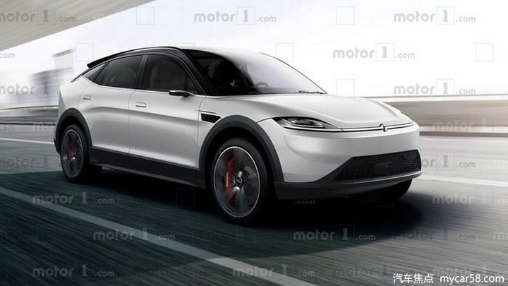 4.8秒破百，索尼全新车型渲染图曝光