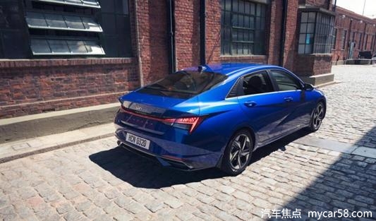  现代发布伊兰特N Line预告图第七代伊兰特下半年国内上市