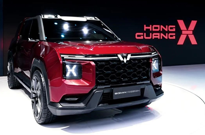 硬派越野与都市精致完美结合，五菱宏光侠概念SUV正式发布