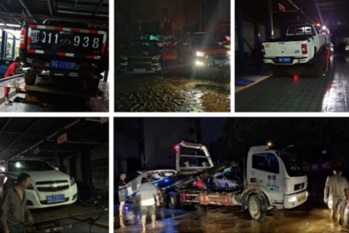 江淮轻卡闻“汛”而动 风雨之中彰显企业担当 