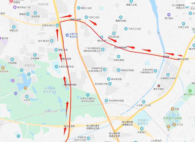东莞车主注意：环城路转松山湖大道封闭施工20天-图6
