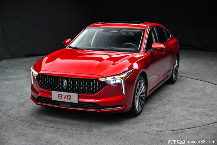 第三代奔腾B70官图曝光，凯迪拉克同款造型，10万级售价定位！