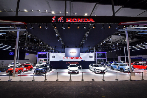 质趣纯电动车M-NV领衔，东风Honda全系车型亮相广州车展