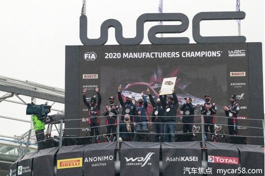  现代车队成功卫冕世界顶级赛车盛事WRC2020年度厂商总冠军