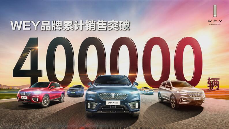 达成40万用户成就! WEY品牌再创2020销量佳绩