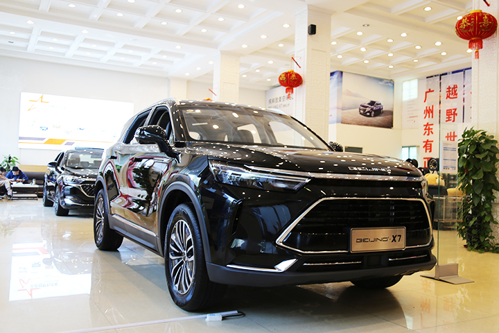 配置与服务双提升 BEIJING-X7贺岁限量版到店实拍