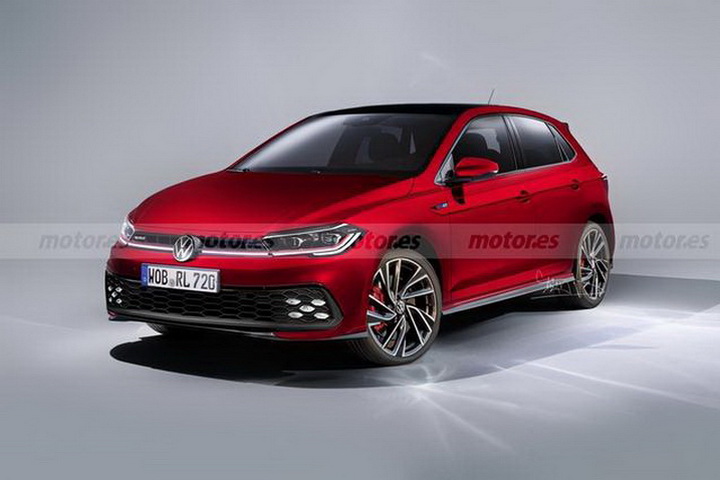 大众POLO GTI渲染图曝光，造型升级，搭2.0T引擎