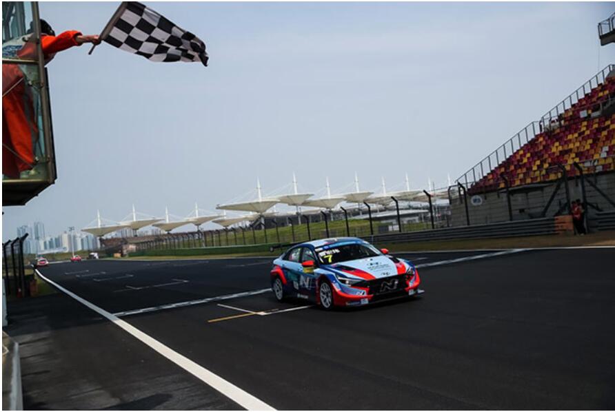 现代汽车高性能N品牌“2023 TCR China”揭幕战第一回合勇夺冠军