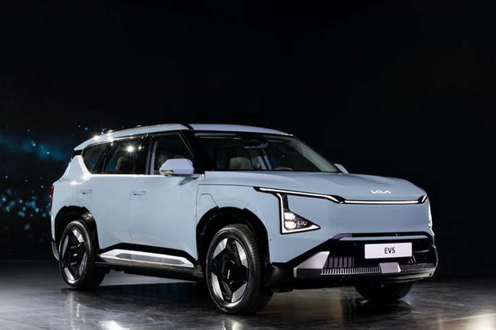 起亚全新EV5发布，预售15.98万起，广州车展上市！