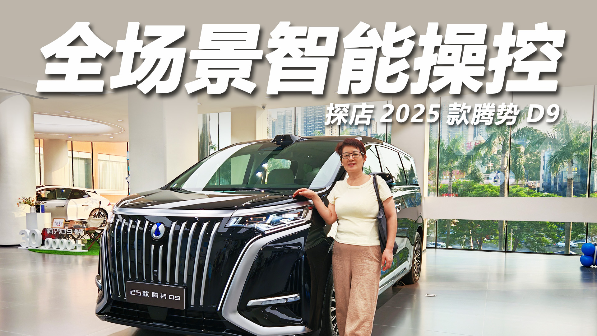 全场景智能操控 探店2025款腾势D9