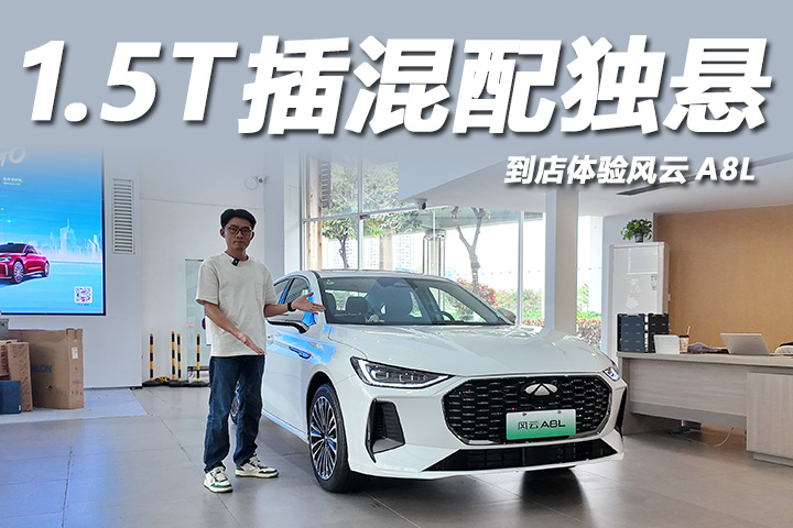 1.5T插混配前后独悬，探店风云A8L