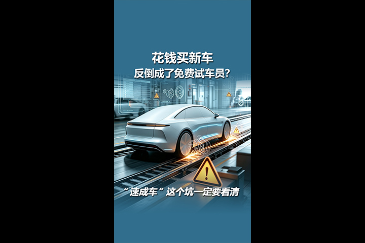 花钱买新车，反倒成了免费试车员？“速成车”这个坑一定要看清